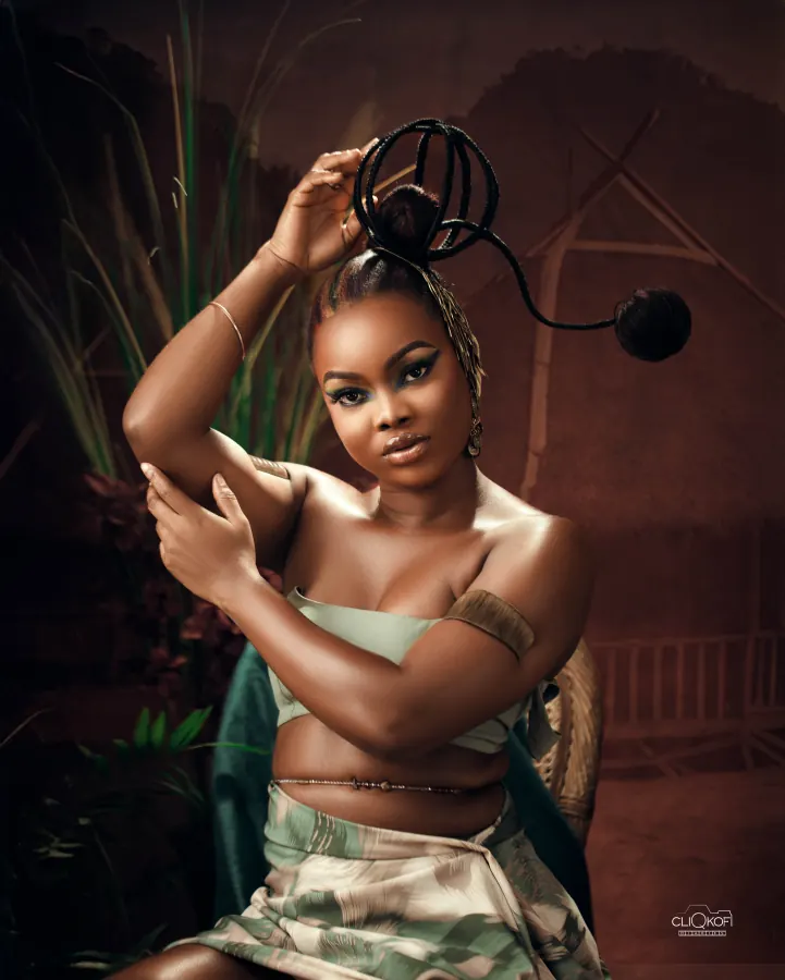 Avant garde editorial makeup look 7 by Neat&rsquo;n&rsquo;Even Beauty Clinic, Accra