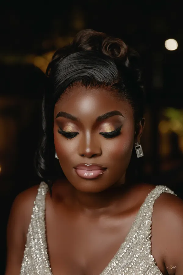 Bridal makeup look 11 by Neat&rsquo;n&rsquo;Even Beauty Clinic, Accra
