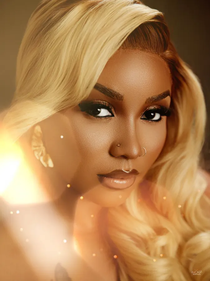 Photoshoot makeup look 2 by Neat&rsquo;n&rsquo;Even Beauty Clinic, Accra