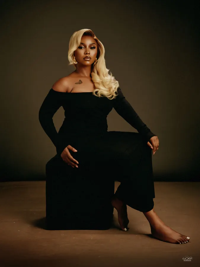 Studio photoshoot look