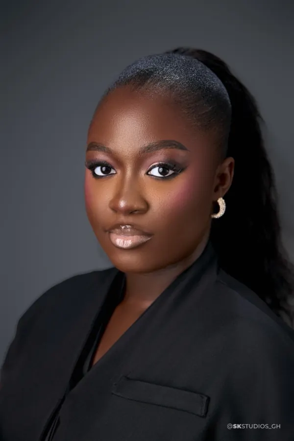 Soft glam makeup look